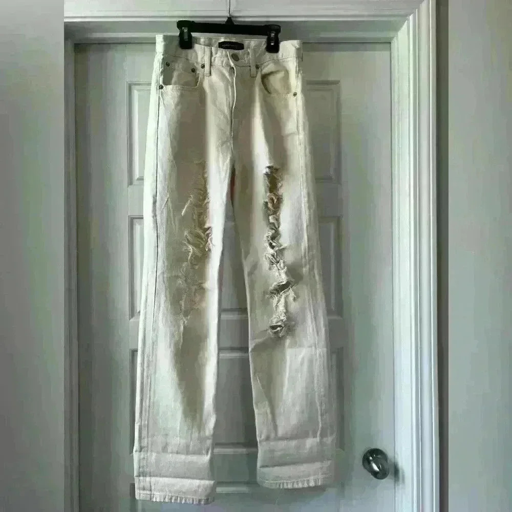 Off-white Aeropostale Baggy Ripped Jeans